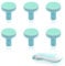6PCS Baby Nail File Electric Replacement Pads, Sky Blue Baby Nail Trimmer Replace Pads Kit, Baby Nail Kit Grinding Heads Polish Disc Suitable for 6 Months Up