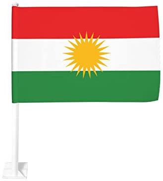 Banderas Premium Flag Of Kurdistan (1) Bandera Del Orgullo Lavable Bandera De Patio Decoraciones Bandera De Camping Para Festival Celebración Jardín Festival 90X152CM