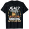 45 ACP Shirt 45 ACP Weil zweimal schießen einfach albern ist T-Shirt