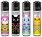 Clipper Feuerzeuge Spring Animals (4er Set), Neue Motive 2025