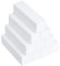 White Nail Buffer Block Professional Salon 4 Way Sanding Block Files Sponge Nail File Manicure Tool for Salon Or Home Use 10PCS Buffer