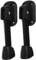 VILLCASE 2pcs Folding Table Base Table Legs Metal Furniture Legs Modern Metal Furniture Feet Wrought Iron Black