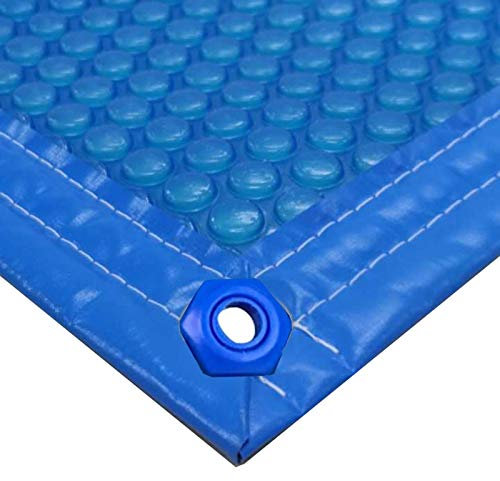 HSIRYAOHD Bâche solaire rectangulaire avec œillets, film chauffant à bulles robuste pour piscines creusées, (taille : 3 m x 5 m)