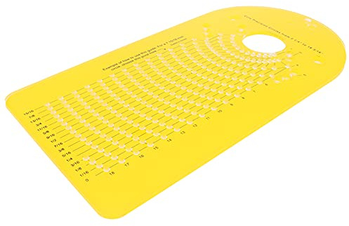 Saluaqui Circle Cutting Jig for Precision Woodworking - Adjustable Router Circle Cutting Jig for Plunge Routers - 2? to 18 3/16in Diameter Wood