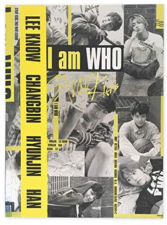 STRAY KIDS 2nd Mini Album - I am who [ I AM Ver. ] CD + Photobook + Photocard + Lyrics Poster + FREE GIFT / K-POP Sealed