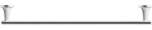 Duravit Handtuchhalter Starck T, Badetuchhalter einarmig, Handtuchhalterung zur Wandmontage, Handtuchstange 61 cm, Chrom