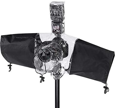 Bewinner Regenschutz für DSLR-Kamera, Wasserdicht und Sandbeständig, Flip Cover, Schutz von Spiegelreflexkameras bei Regen und Outdoor-Fotografie