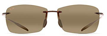 Maui Jim Unisex Sunglasses, hcl Lighthouse Rootbeer r, with Patented PolarizedPlus2 Lens Technology