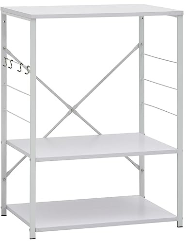vidaXL Mobile per Microonde Bianco 60x39,6x79,5 cm Legno Multistrato
