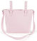 Bolso panera colección María color rosa.