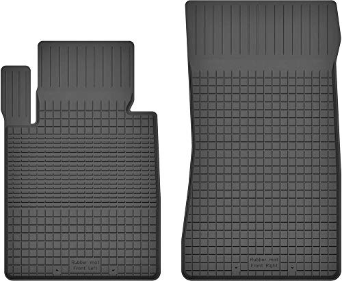 Fußmatten Vorne 2er Set für BMW 3er F30 F31 F34 F35 ab 2011 Gummi Gumimatten