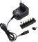 Adaptateur D'alimentation, 3V/4.5V/5V/6V/7.5V/9V/12V 1.2A Adaptateur D'alimentation Réglable Adaptateur D'alimentation de Tension 6en1 12W avec Affichage LED(Prise UE)
