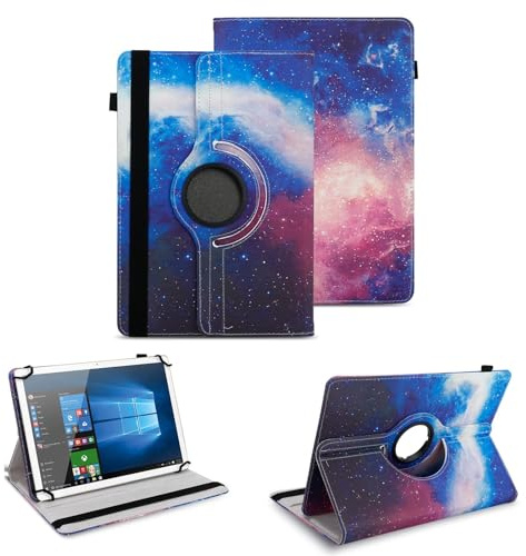 Tablet Schutzhülle kompatibel für Medion Lifetab P10752 P10710 P10612 P10610 P10603 P10606 P10602 X10605 X10607 Hülle Tasche 360° Drehbar