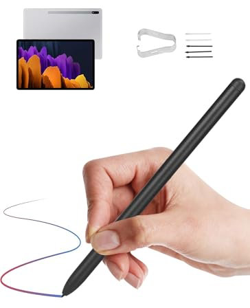 Stylus Pen S Pen Ersatz mit 5 Spitzen für Galaxy Tab S7, S7 Plus, S8, S8 Plus, S8 Ultra
