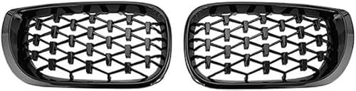 2 Piezas Rejillas Frontales De Radiador Para BMW E46 4 Tür 4D 3 Serie 2002-2005, Coche Compatibles Parrillas Del Delanteras Accesorios