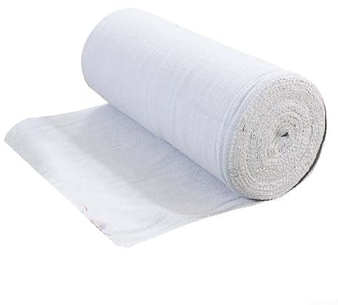 ZYNCUE 1 rollo de fibra de cerámica de alta temperatura aislamiento a prueba de calor almohadilla ignífuga de alta temperatura, 2 mm de grosor (1 m x 0,5 m)