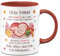 Tassenbrennerei Tasse - Liebe Mama dieses Weihnachten bin noch in deinem Bauch - Geschenk zur Schwangerschaft für Schwangere (Rot)