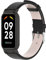 SMYAOSI Cinturino Compatibile con Xiaomi Redmi Band 2, Cinturino Elegante in vera Pelle Cinturino per Redmi Band 2, Pelle Cinturino Uomini e Donne per Xiaomi Redmi Band 2 Smartwatch (Nero)