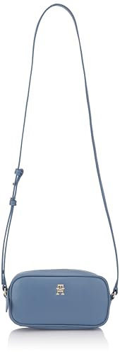 Tommy Hilfiger TH REFINED CAMERA BAG Umhängetasche Damen, Blau (Faded Ink), OS