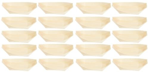 FRCOLOR 200 Piezas Sushi Snacks Niño Merienda Cestas De Pan Contenedor De Ensalada Platos De Postre De Papel Plato De Nachos Bandeja De Comida Decoración Multifunción Plato De Sushi