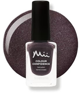 Mii Colour Confidence Quick Dry Nail Polish | Long Lasting, Fast Drying | Nail Strengthening With Nourishing Formula | 14ml Nail Paint | Decisively Indecisive, Brown/Red