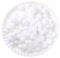 500 Stück Pompons zum Basteln, Weiß Pompoms, 10/15/20/25/30 mm Pompom Bälle für DIY Kreative Handwerk Dekoration (Weiß-5 Größen, 1-3 cm)