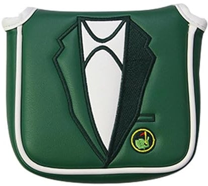 Green Jacket Golf Half Mallet Putter Club Cover Headcover