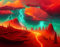 XcBAIHOUD Wandbild ohne Rahmen, 58 x 90 cm, Leinwandbild, Motiv: Ride the Lightning Down the Road Less Poster