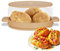 Syfunlv potato cooker microwave,Microwave gadgets,Enjoy a Perfectly Baked Microwave,BPA-free, 22 * ​​22 * ​​10cm,plastic steamer microwave,Easy to Clean,also as a vegetable fruit filter basket.