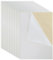 JMOOT White Self Adhesive Felt Fabric Sheets, 12 Pcs Sticky Back Felt Sheets A4 Size for Craft