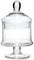 COSE DA CASA Potiche in vetro con coperchio H23xD13 cm Patisserie mini alzata porta dolci biscotti caramelle barattolo pasabashe arredo bar ristorante banco