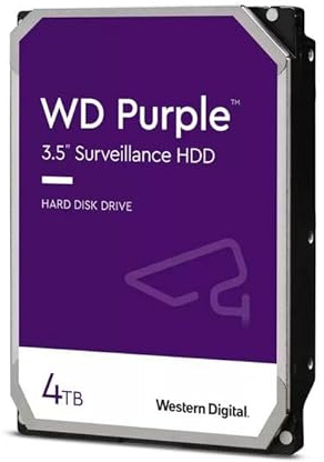 NexaCore Hard Disk Interno per Videosorveglianza 4 TB, 3.5 Pollici, SATA III, 5400 RPM, 256MB Cache, Registrazione Video Continua 24/7