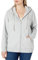 Amazon Essentials Damen Fleece-Hoodie mit durchgehendem Reißverschluss (in Übergröße erhältlich), Hellgrau Meliert, S