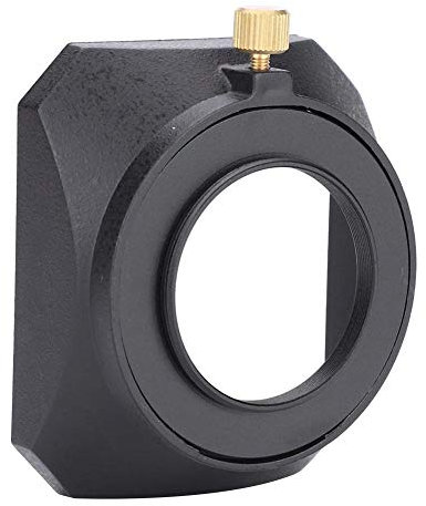 Mugast Rechteckige Gegenlichtblende, 37 mm, 39 mm, 40,5 mm, 43 mm, 52 mm Objektivschutz für DV-Camcorder-Digitalvideokamera-Objektivfilter(52 MM)