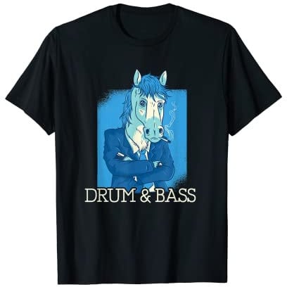 Funny Drum and Bass EDM Festival T-Shirt