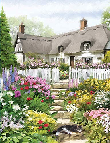 Otter House 1000 Piece Rectangular Jigsaw Puzzle - Country Cottage
