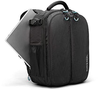 Gura Gear Kiboko 2.0 Camera Backpack, Black, 30L, Double Compartment with Customizable dividers