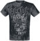 AC/DC Back in Black Männer T-Shirt grau/schwarz XL 100% Baumwolle Band-Merch, Bands