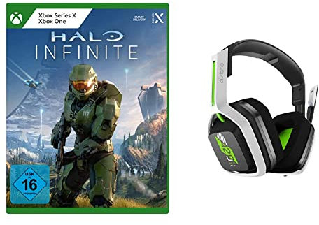 Halo Infinite - [Xbox One, Xbox Series X] + ASTRO Gaming A20 Wireless Headset Gen 2 für Xbox Series X|S/Xbox One/PC/Mac - White/Green
