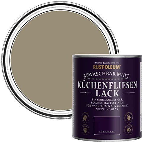 Rust-Oleum Wasserabweisender Küchenfliesenlack in mattem Finish -Café Luxe 750ml