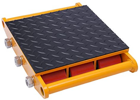 Industrial Machinery Mover 15 T Heavy Duty Maschine 9 Rollen Mover Cargo Trolley for Industrial Moving Equipment