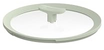 BergHOFF Leo Balance Glasdeckel 24cm - Universaldeckel - Topfdeckel aus Glas -Pfannenglasdeckel - Sage