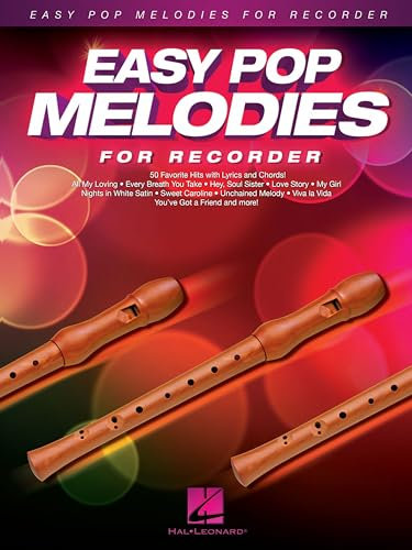 Easy Pop Melodies: for Recorder (English Edition)