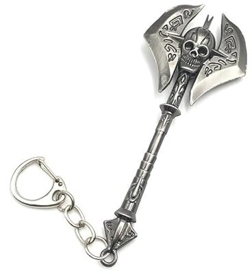 Gaweco Wow Weapon Saurfang Axe Keychain Hatchet Keyring Cosplay Accessories (Saurfang Axe)