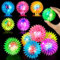 Corpower Igelball LED Mitgebsel Kindergeburtstag 12er Set Igelball Kinder Led, Blinkender Stachelball Leuchtball Kleine Geschenke für Kinder