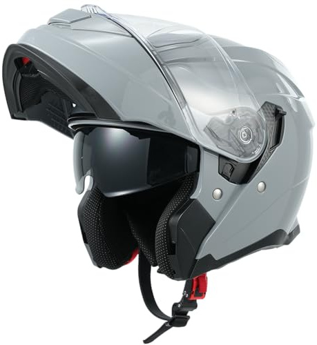 MY Casco Moto Modulare 935 Omologato ECE 22.06 con Doppia Visiera | Uomo e Donna, Casco Integrale, Omologazione ECE 22.06, Doppia Visiera, Modulare
