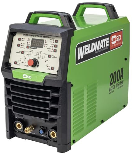 SIP WELDMATE PRO Pulse TIG Inverter Welder 230V 200A AC/DC TIG/ARC Portable Welding Machine