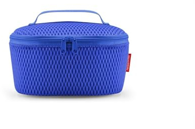 reisenthel coolerbag S Pocket mesh royal Blue – Kühltasche mit Obermaterial aus recycelten PET-Flaschen – Ideal für das Mittagessen unterwegs