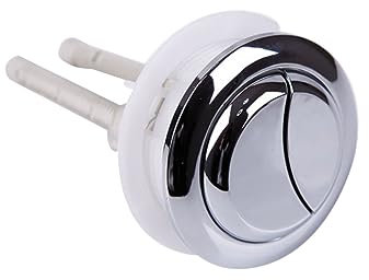 SEWOART Botón Pulsador De Inodoro Válvula De Tanque De Agua Diseño Redondo Compatibilidad