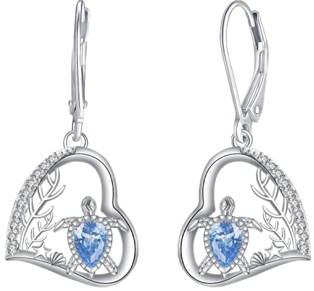 J.MUEN Ohrringe für Damen 925 Sterling Silber Tier Anhänger Ohrringe mit GeschenkboxFür Frauen mit Schmuck Geschenk Verpackung